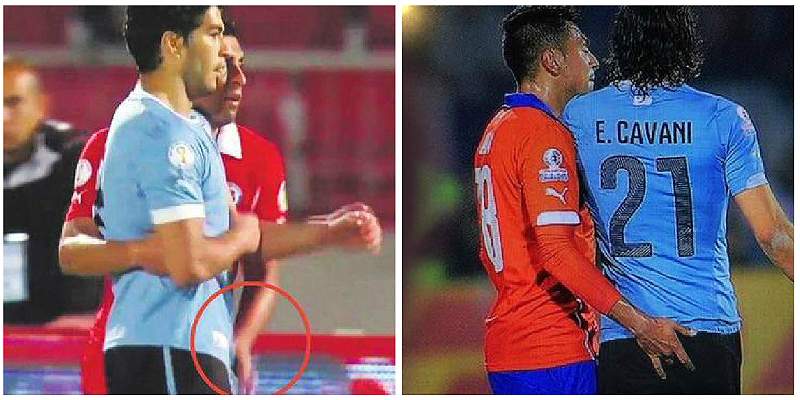 Cầu thủ Chile gây tranh cãi vì đá vào fan cuồng trên sân